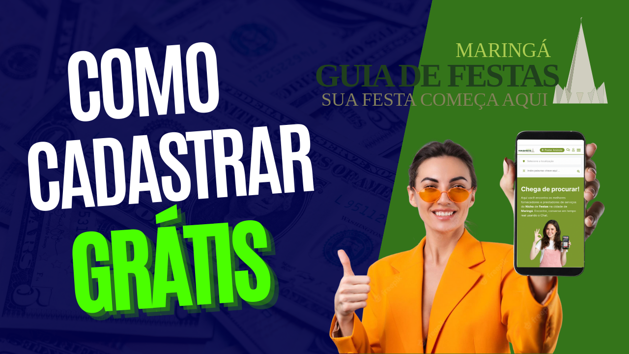 Fazendo cadastro